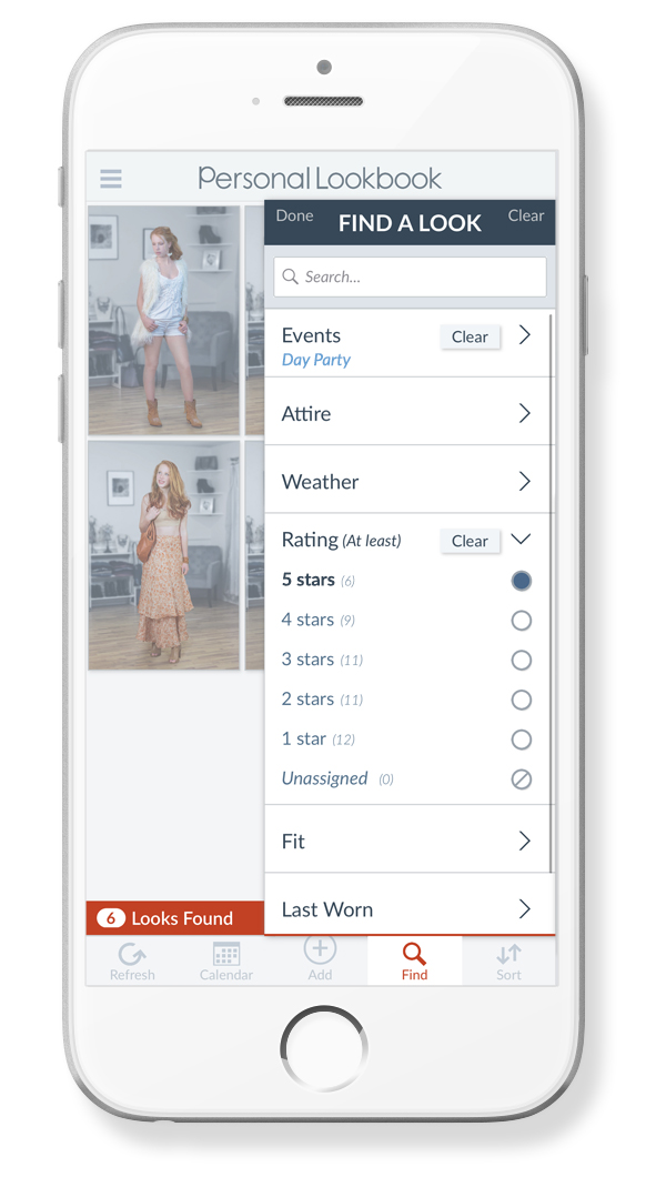 Personal Lookbook Closet Organizer App Outfit Planner App And