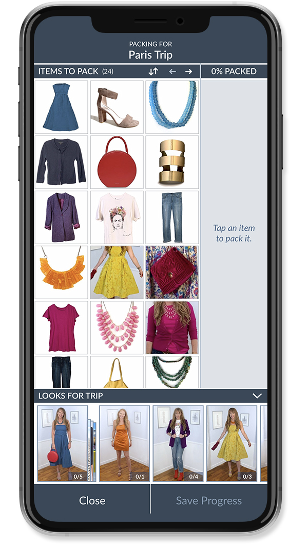 Best Outfit Planner App: Packing List
